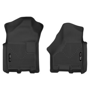 Ram 3500 Front Floor Liners - Husky Liners - X-act Contour - Black - `19-`22